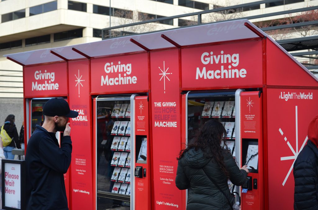 Giving Machines KC at Crown Center