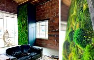 Moss-backed design studio nurtures nature indoors with sustainable pieces ‘neither living nor dead’