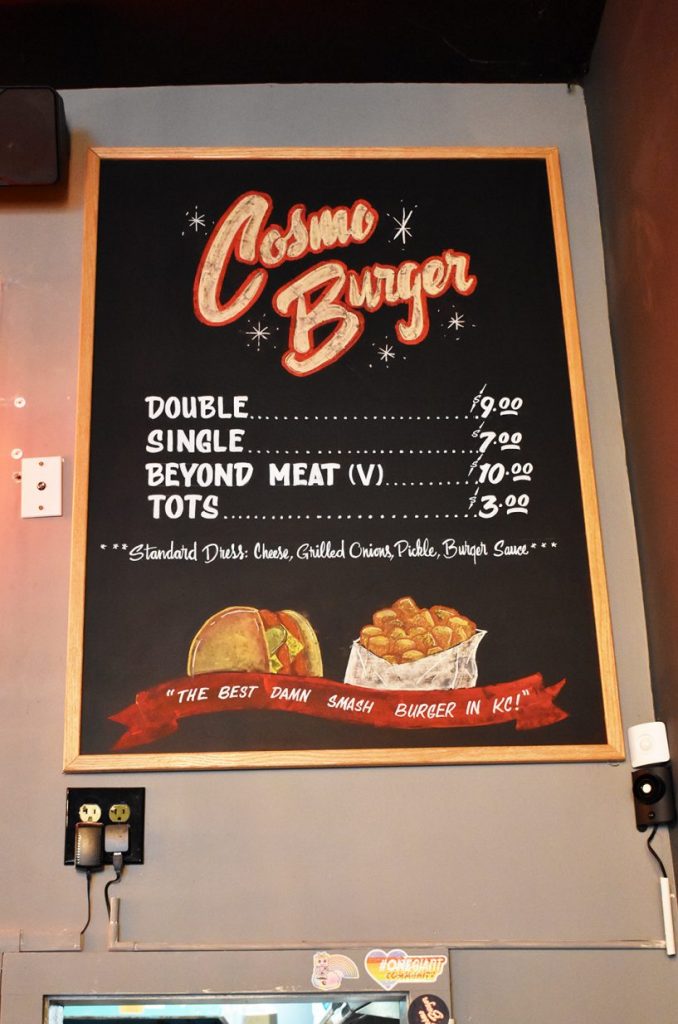 Cosmo Burger; Startland News photo by Channa Steinmetz