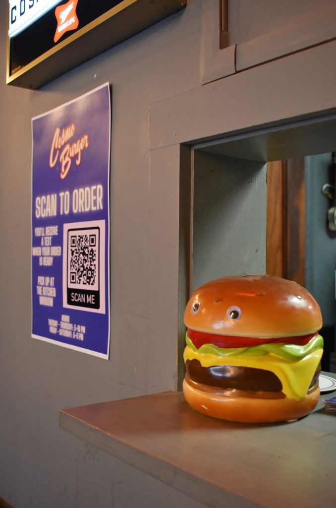 Cosmo Burger; Startland News photo by Channa Steinmetz