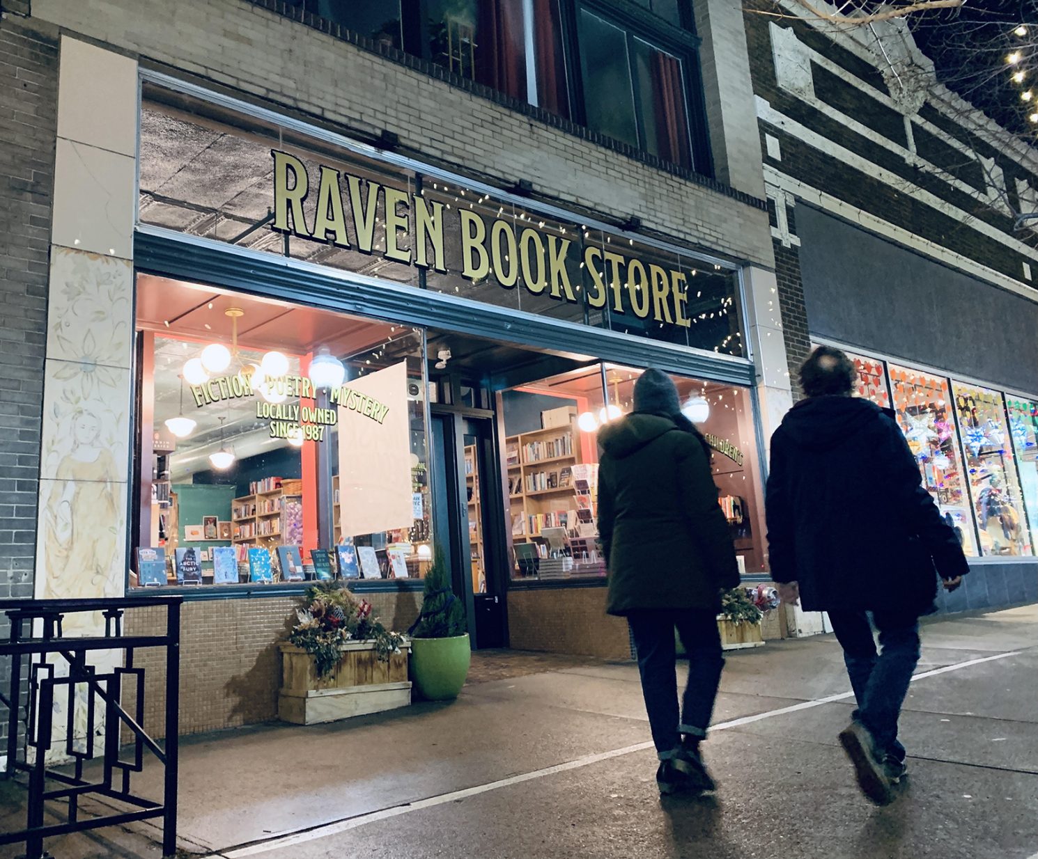 Raven Book Store exterior