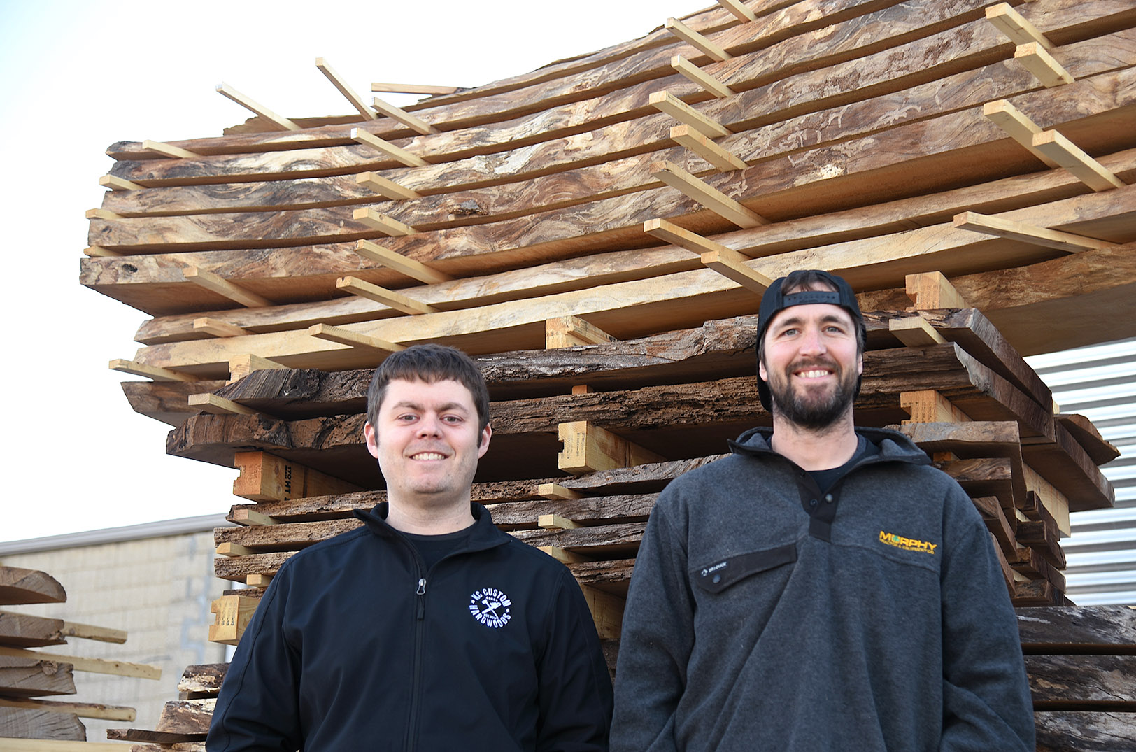 Trees might fall, but this duo’s salvaged, custom hardwood pieces are crafted to stand the test of time