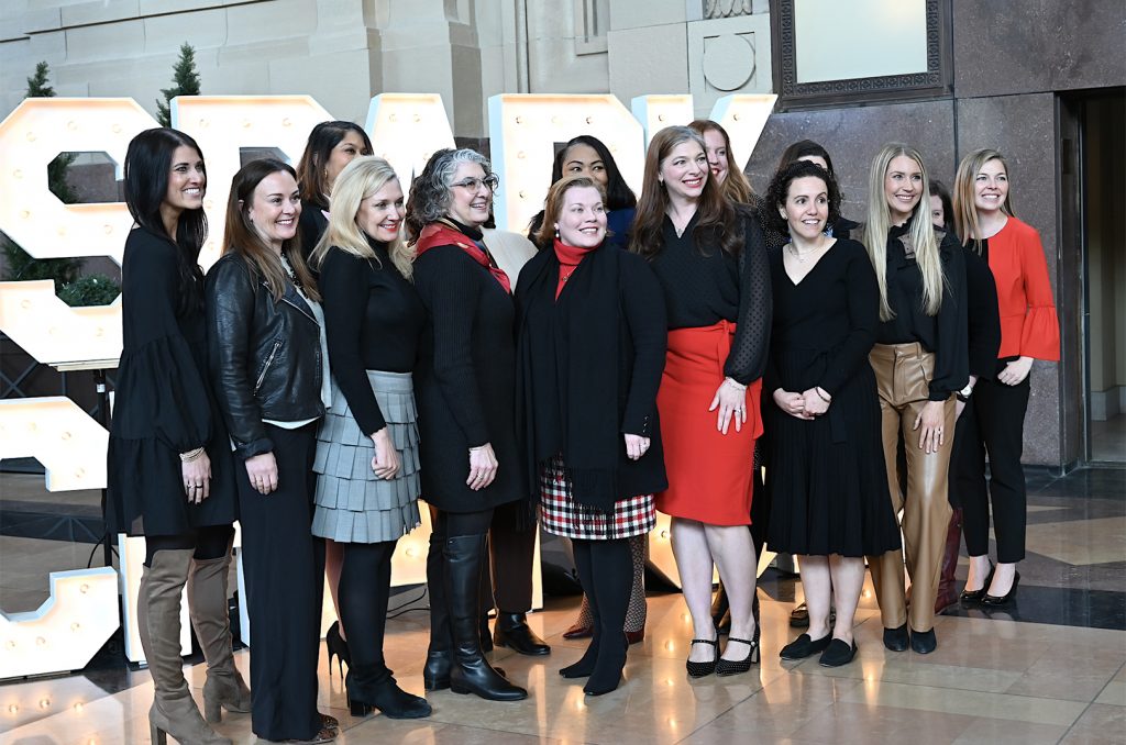Junior League board of directors at C3KC 2022 at Union Station