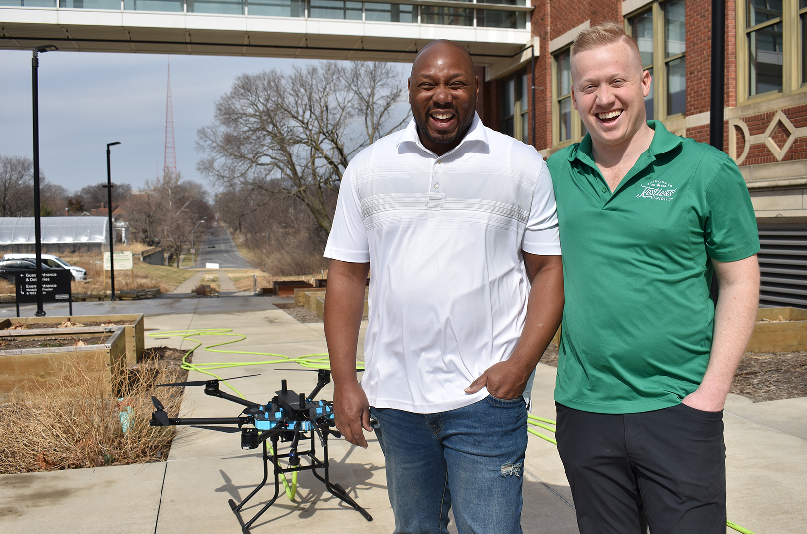 De-risking a dangerous job: How a window washing startup is raising the bar (and hose) with drones