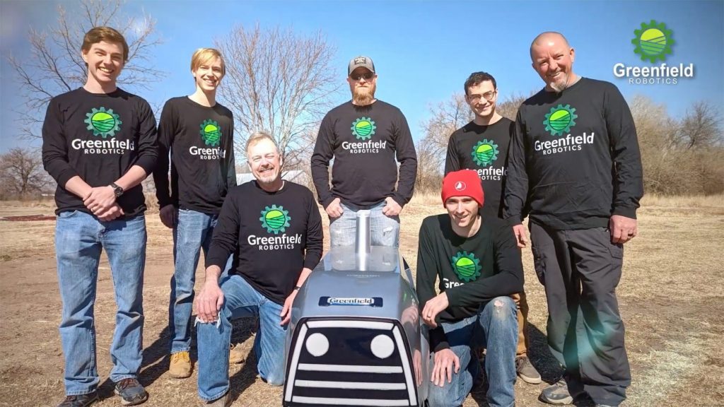 Greenfield Robotics team with Weedbot 2.0