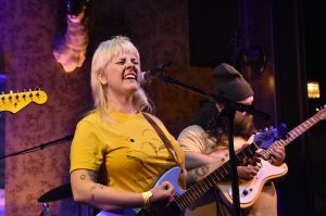 Dreamgirl performing live at Seven Grand in Austin for SXSW; photos by Channa Steinmetz/Startland News