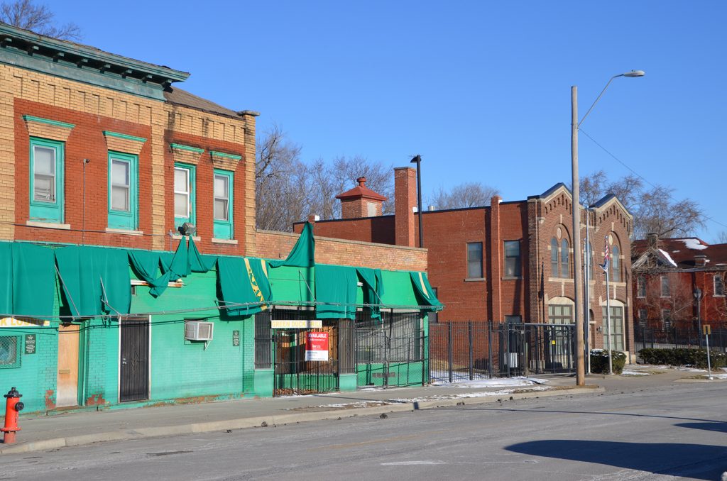 2534 Prospect Avenue, at right, home of WeCode KC