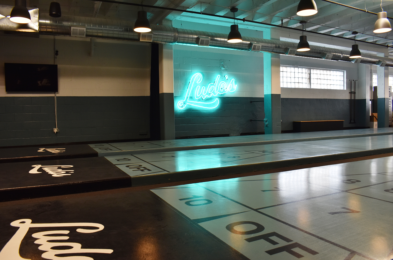Take a peek down Ludo’s lanes before Made in KC’s new shuffleboard bar opens in Midtown