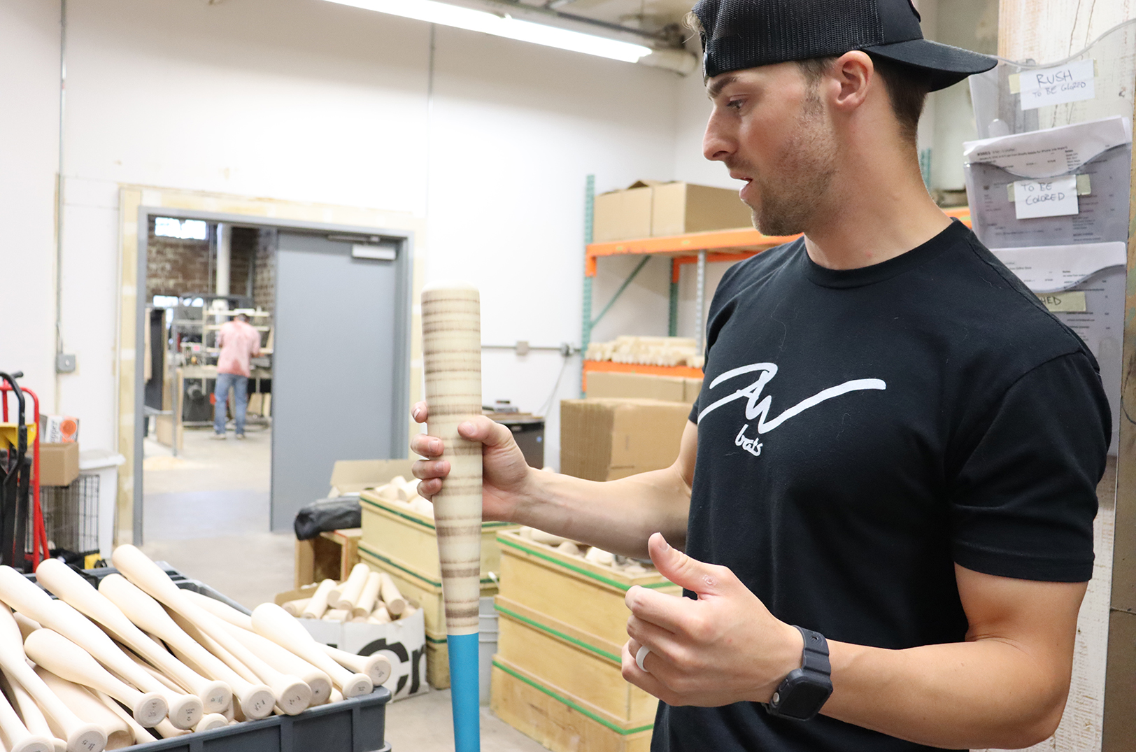 Swing for the big league: Custom baseball bat maker turns wood into diamond-worthy dingers