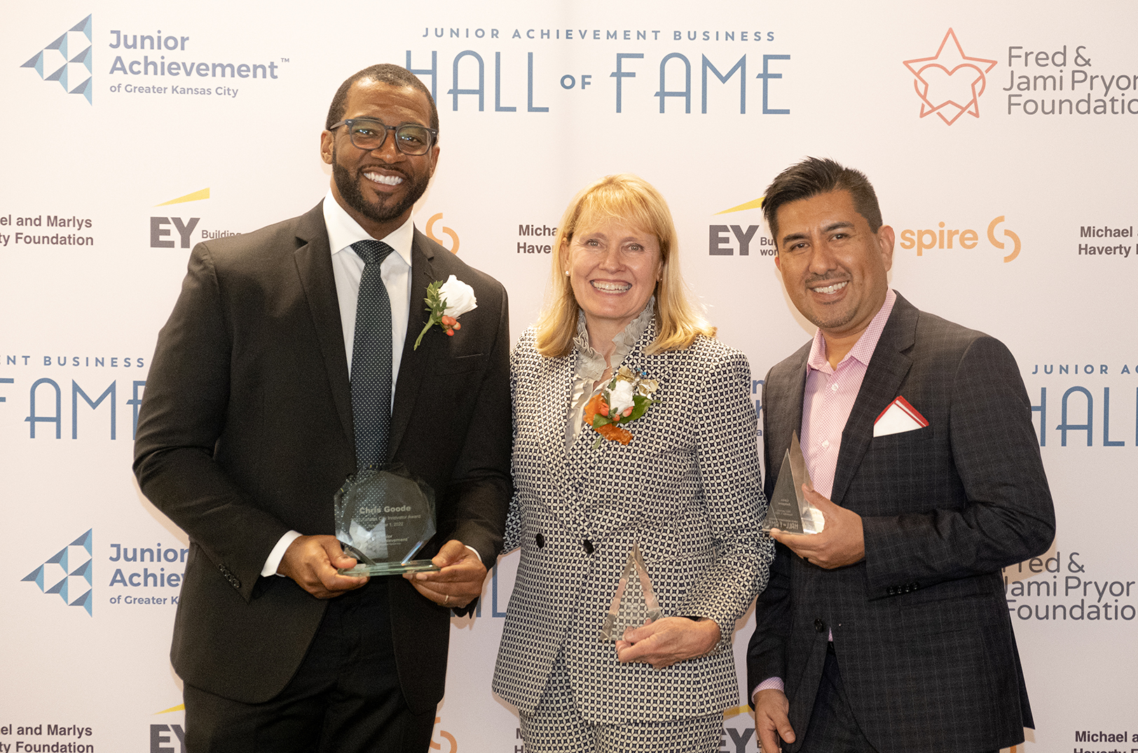 Founders earn innovation, Business Hall of Fame honors from Junior Achievement