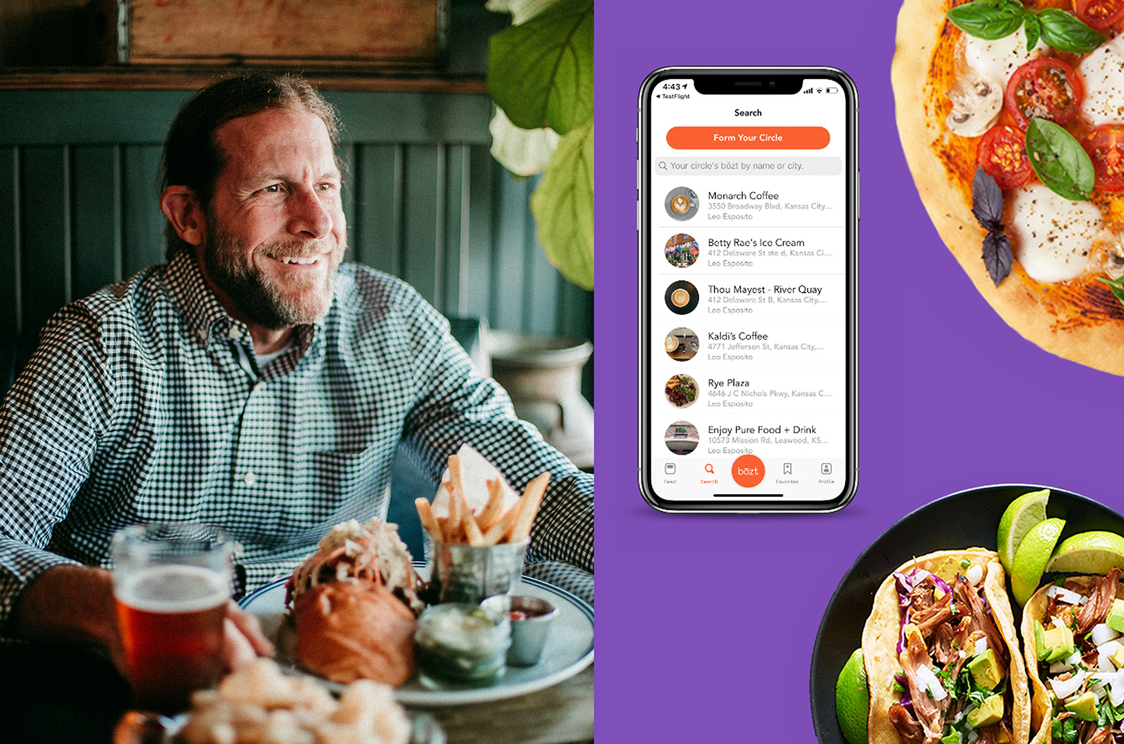 No ratings, no negative reviews: Restaurant app guides diners through crowd-sourced trust
