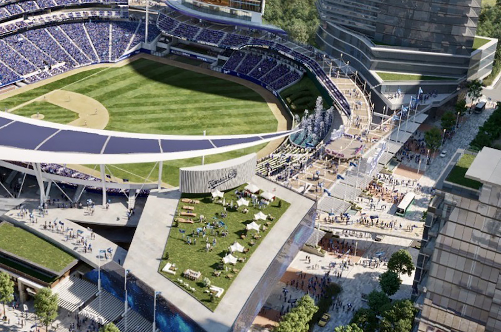 Royals say tailgating, plenty of parking planned for year-round downtown  ballpark district