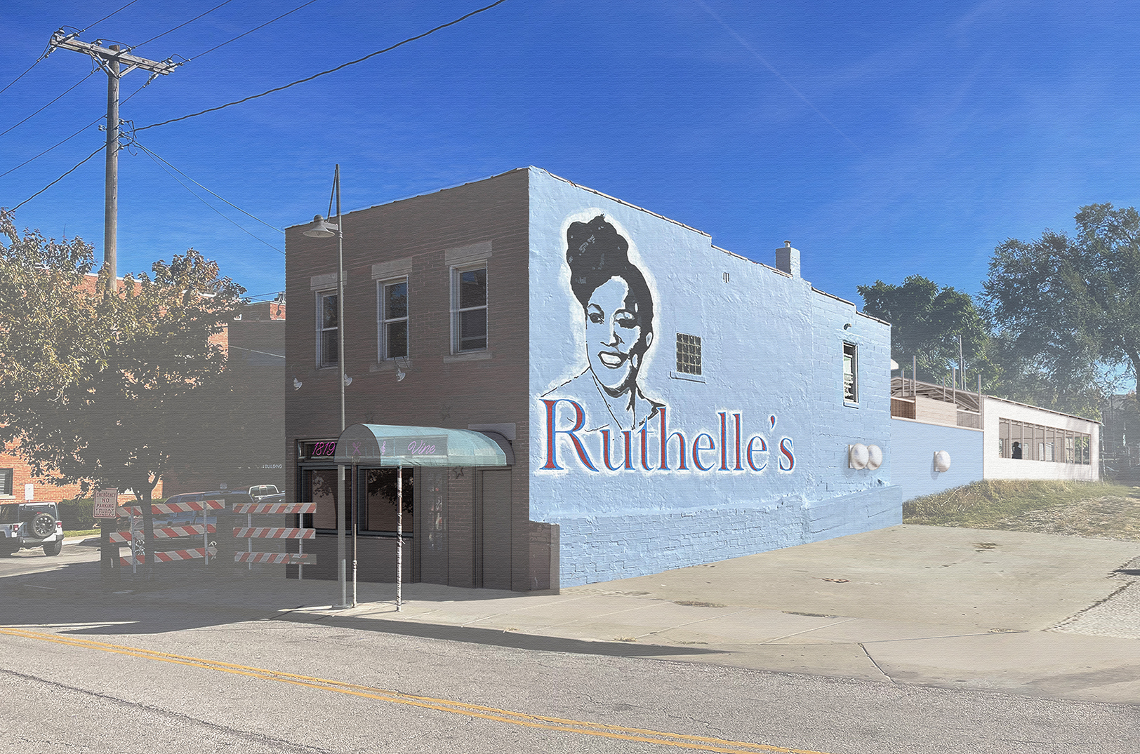 Ruthelle’s Exterior Vine rendering