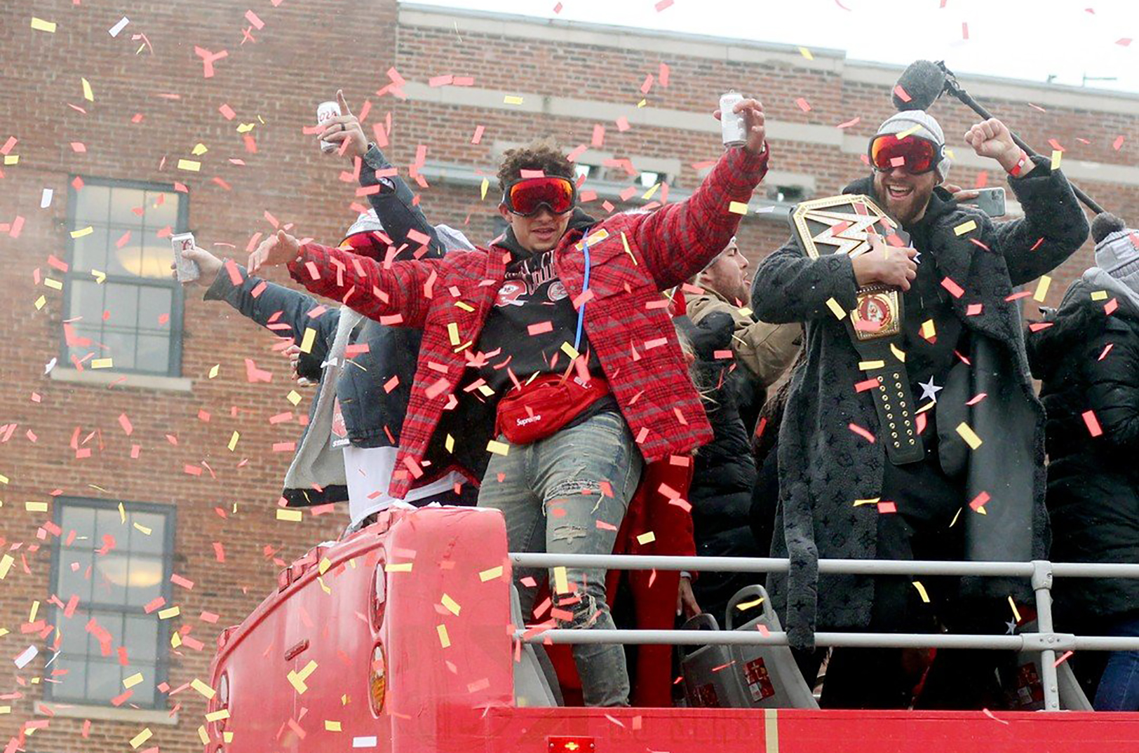 travis kelce parade