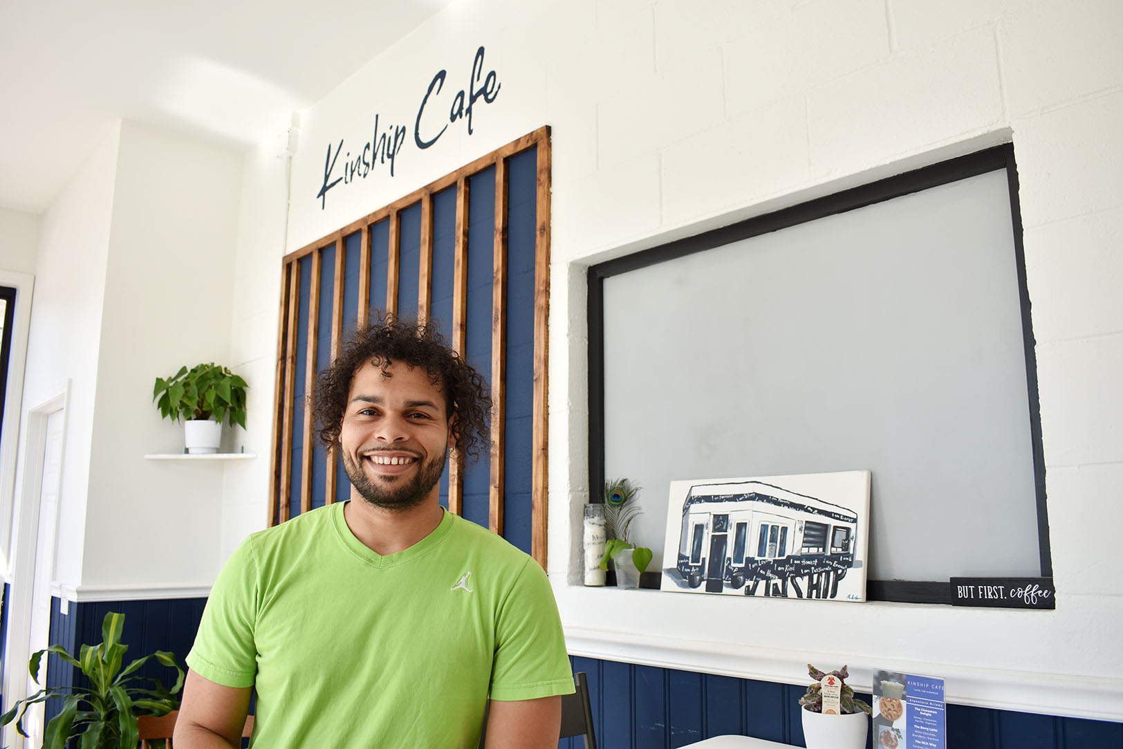 Kinship Cafe owner paves plans to take ownership of his coffee shop (with a little help from his community)