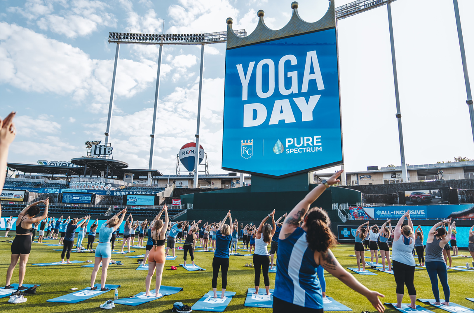 Yoga Day at the K Sponsored by Pure Spectrum