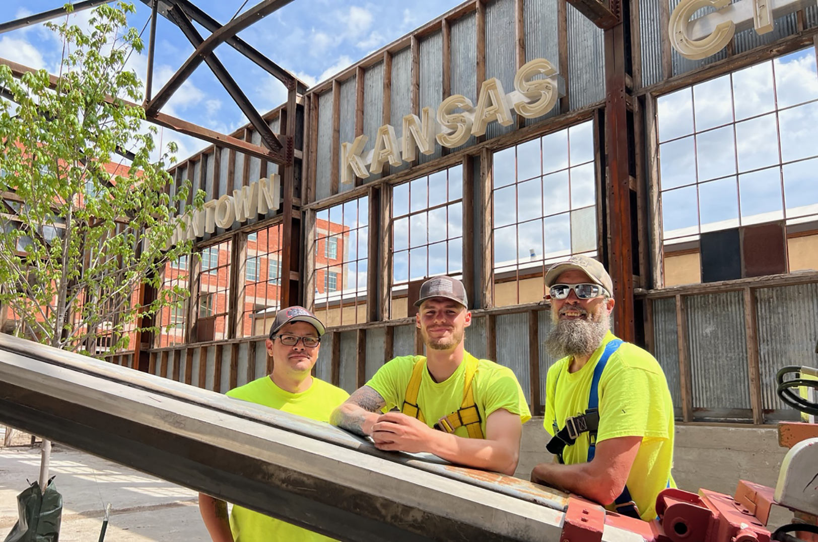 ‘Neon Alley’ turning on 40 historic KC signs at Pennway Point, lighting the way to new entertainment district