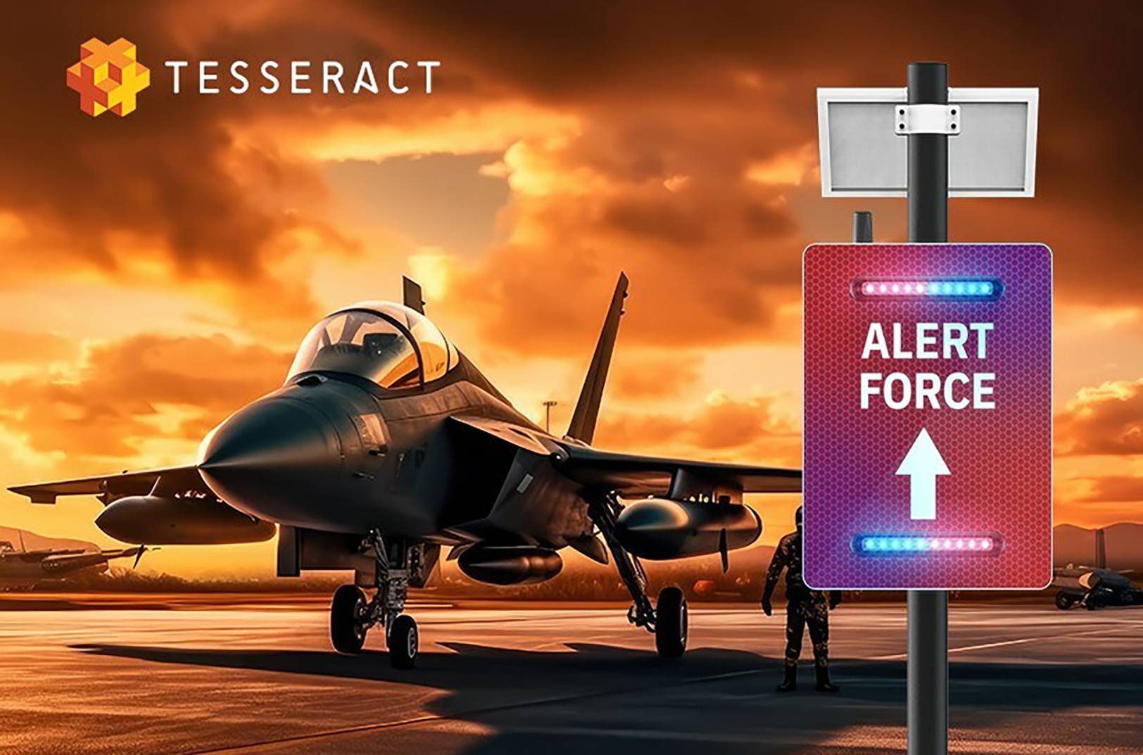 Tesseract Ventures illuminates its work with US military, lighting new alert system for air force base