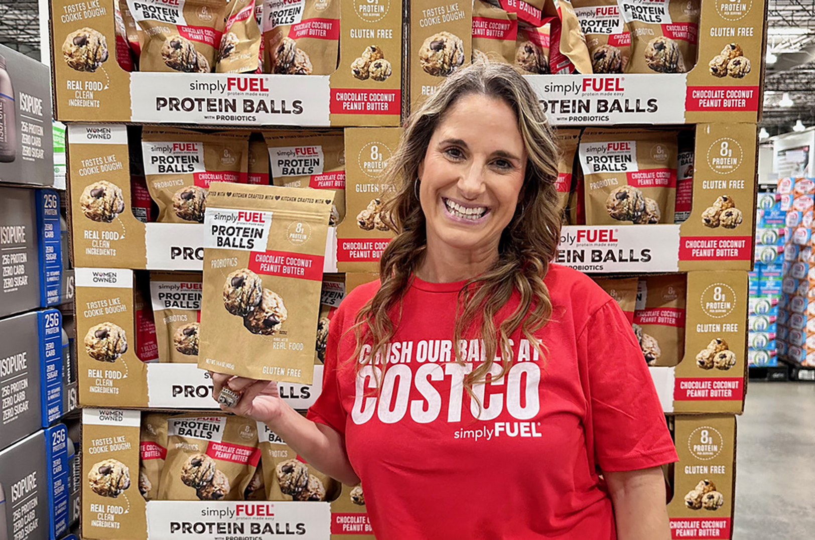 Baller move: With hometown Costco deal taking shape, Mitzi Dulan is getting her own protein-fueled boost — a first paycheck 