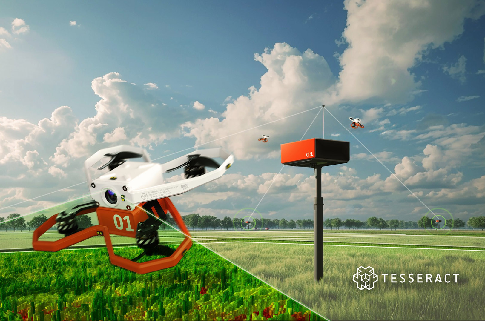 Tesseract cultivates military drone tech for ag use; targeting American farmer impact