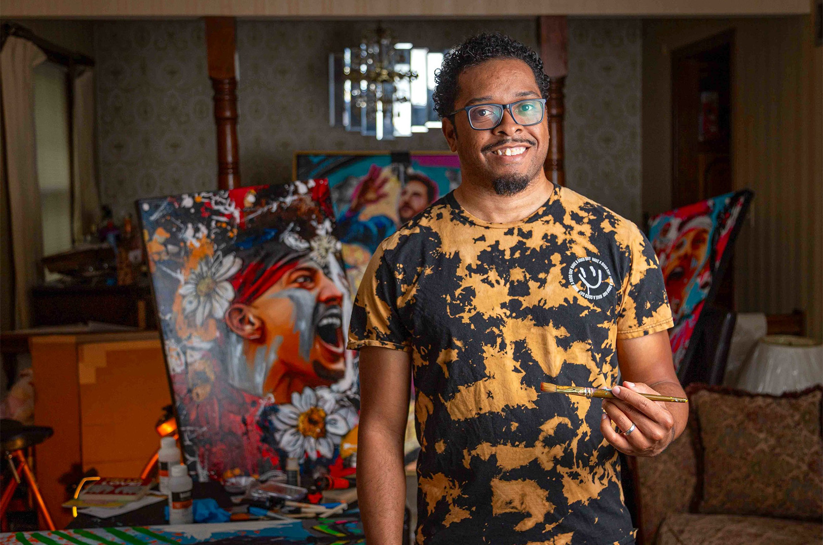 Tough Chiefs loss propels Kansas City artist to launch winning business