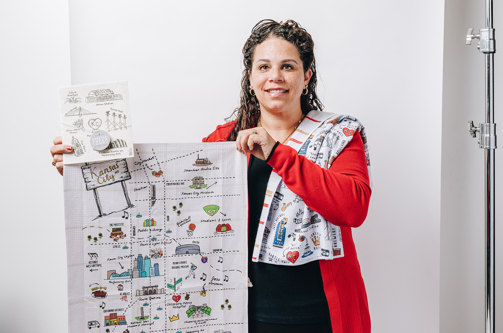 Best-selling tea towel maker’s business model hangs by this thread: ‘the more I give back, the more I’ll succeed’