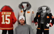 Score a high-end ‘Kingdom Coat’ in time for KC’s love story with the Chiefs; popup sews in fashion designer’s own lifelong fandom