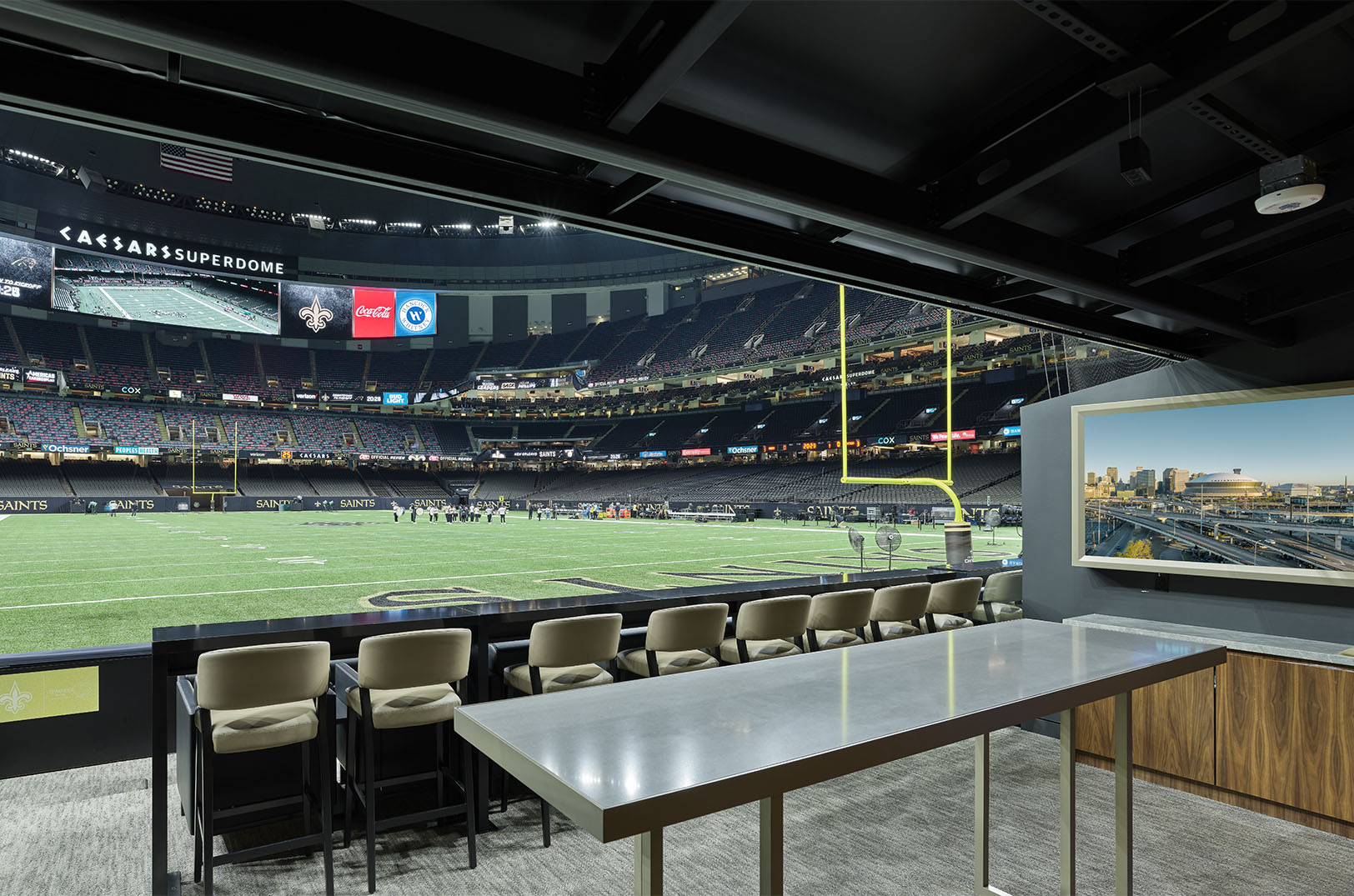 KC team leaves its mark on Superdome; How your gameday Super Bowl view could be thanks to this Lenexa firm