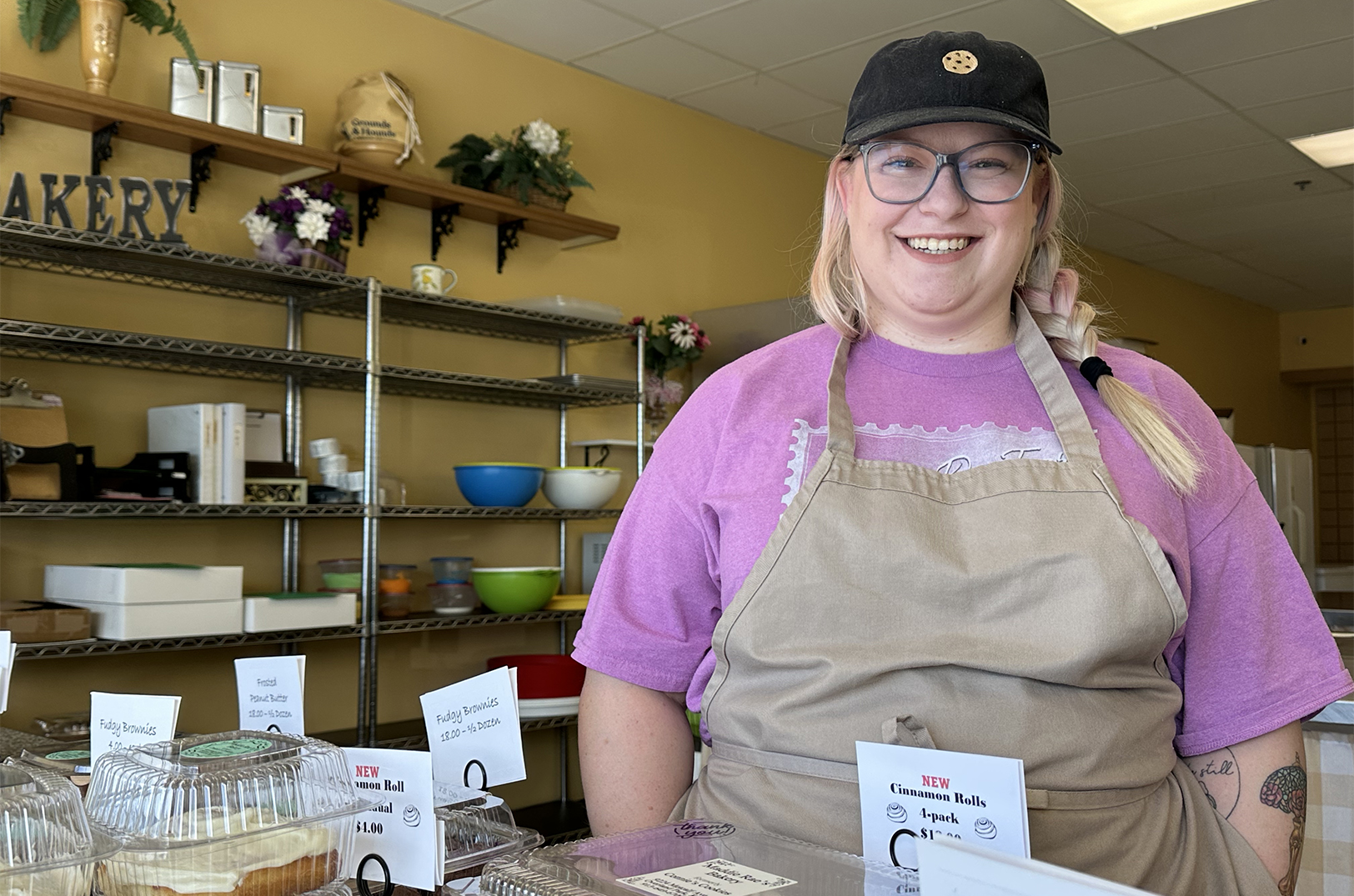 This young baker tore up the instructions for starting a business (but kept all the best recipes)