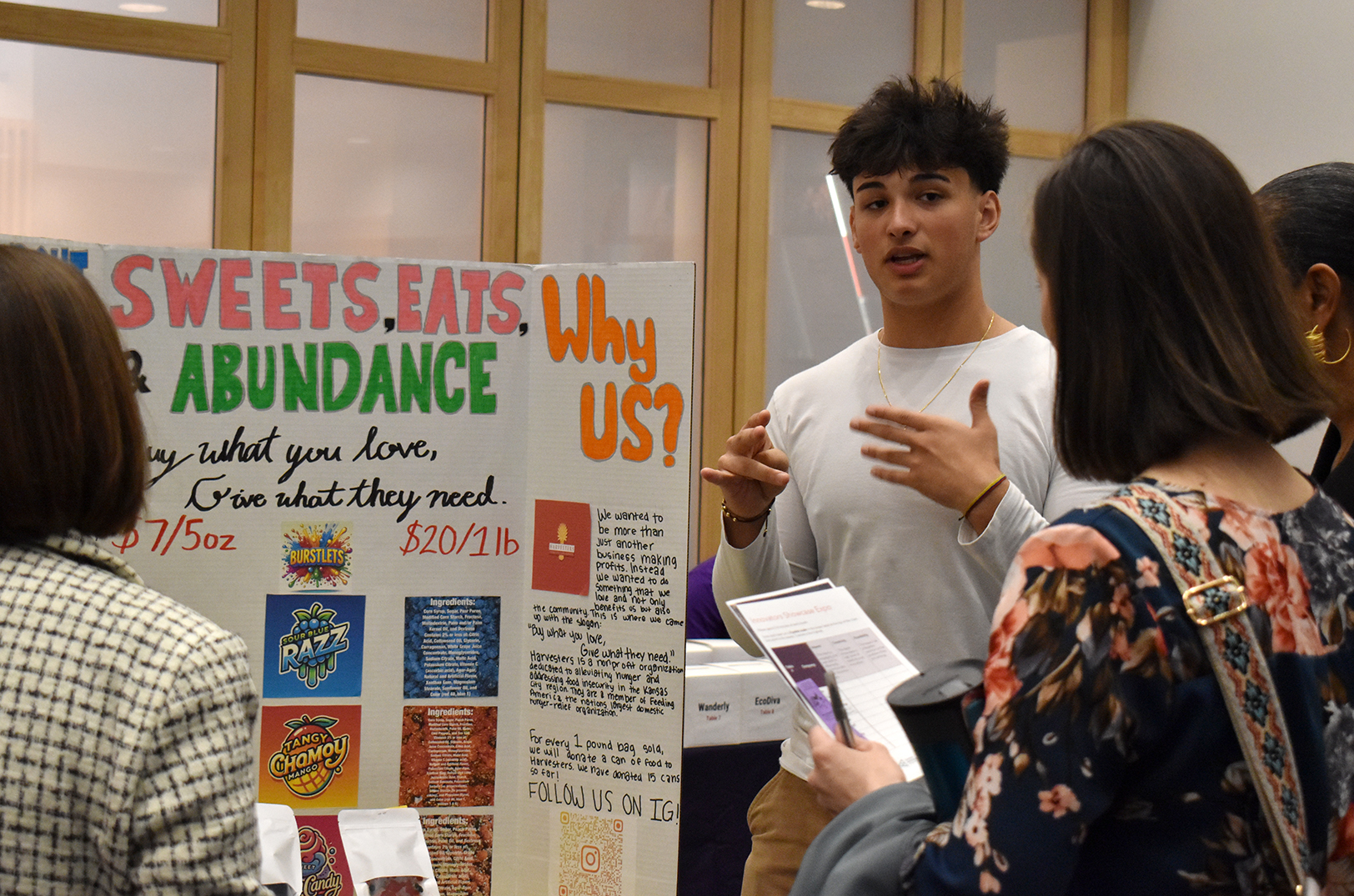 Teens tackle universal pain points: Junior Achievement competition pushes students to pitch biz ideas