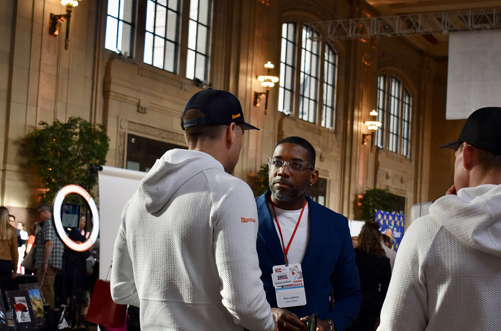 Chamber showcase fills Union Station with real-life social networking for small biz owners