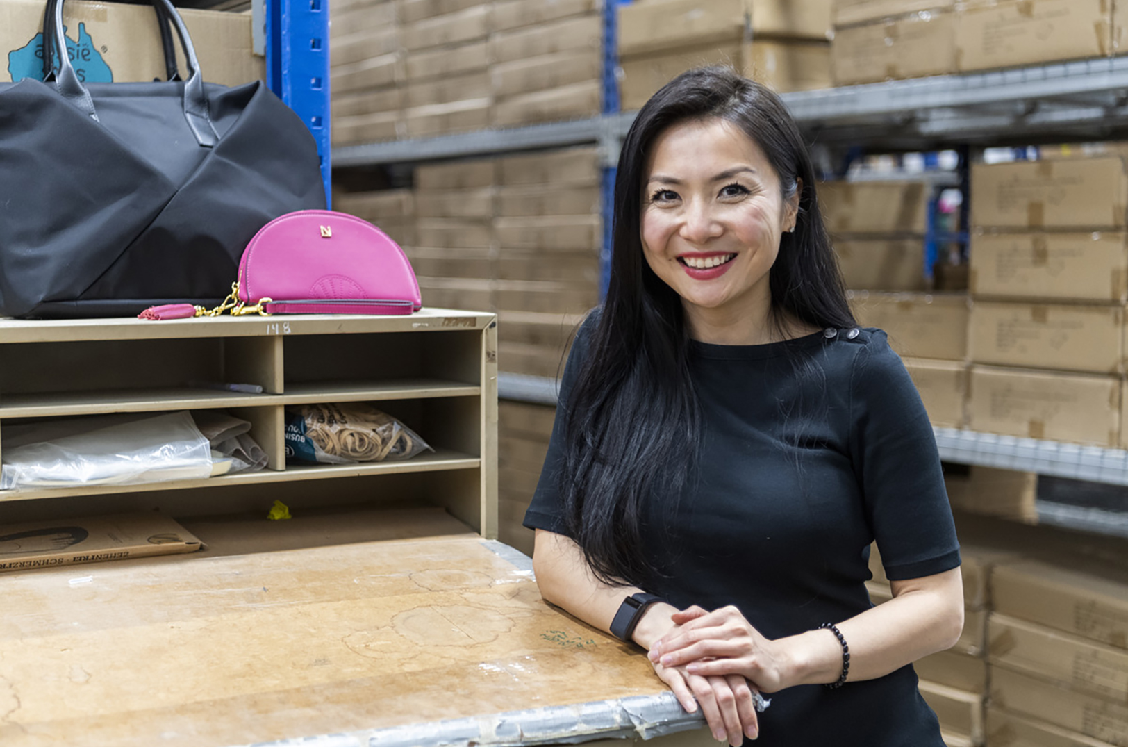 Not a college student anymore: Entrepreneur’s origami-inspired bags fold functionality into professional fashion