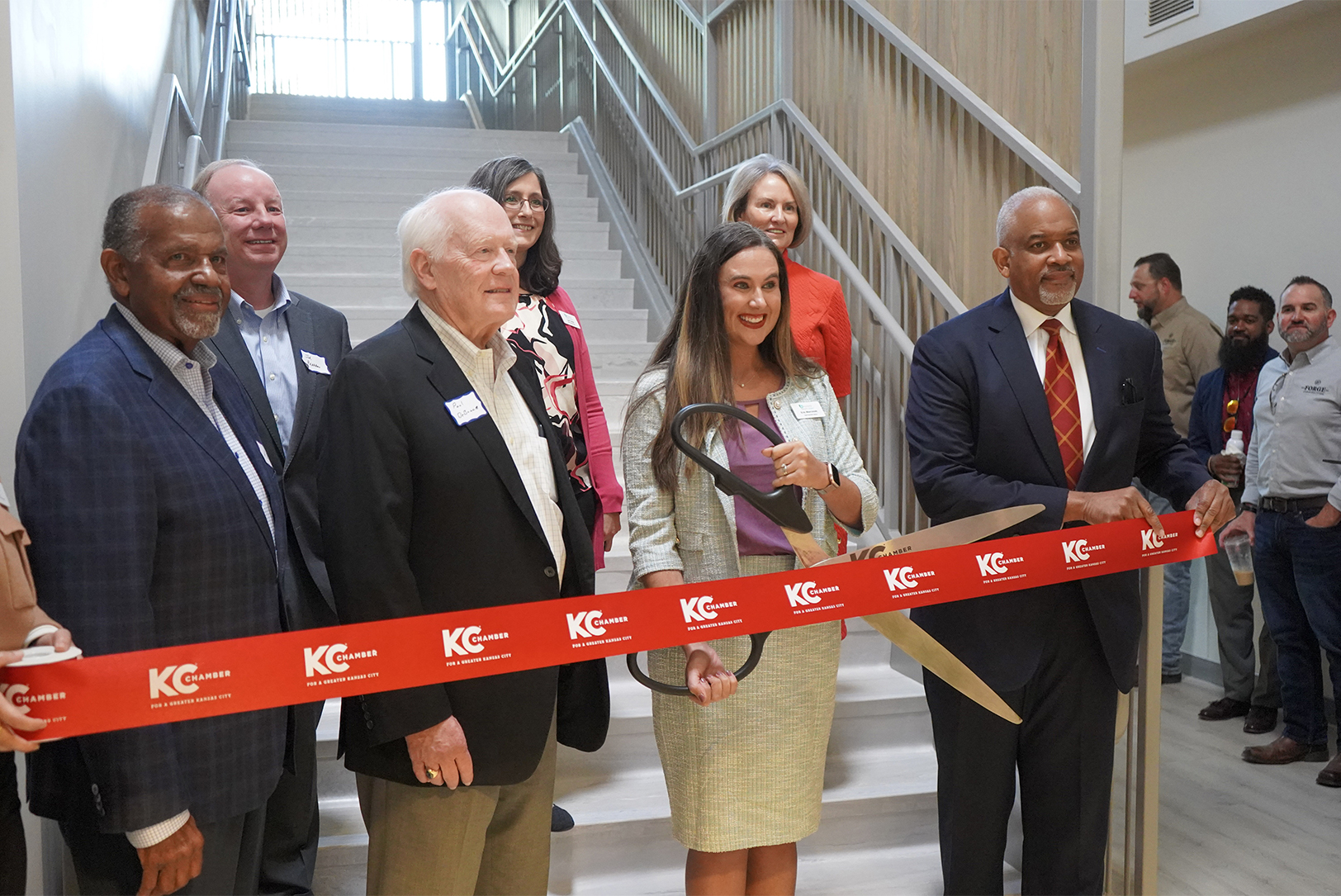 Development leaders laud HQ expansion for organization that opens workforce to Kansas Citians with autism 