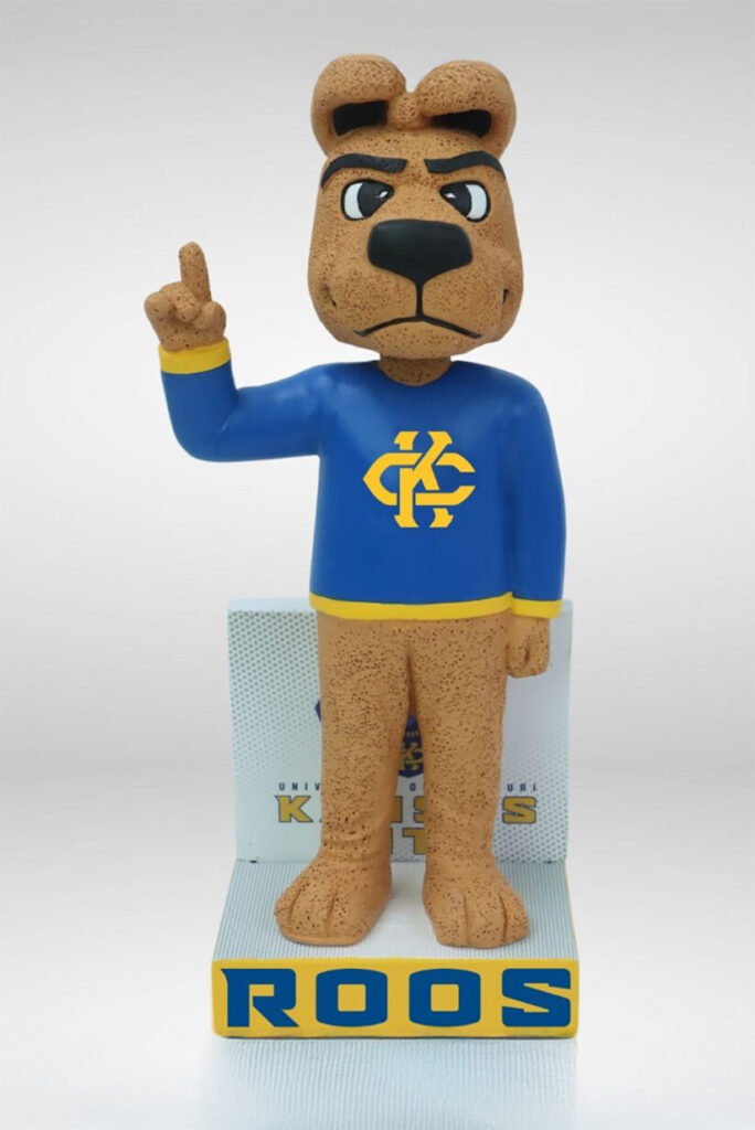 Umkc Roo Wave UMKC mascot gets nod of approval from bobblehead museum, hopping onto ...